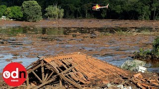 At least seven dead after Brazil dam collapse [upl. by Raimundo]