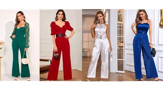 COMO USAR ENTERIZOS ELEGANTES PARA EVENTOS ESPECIALES JUMPSUITS PARA FIESTAS [upl. by Evets627]