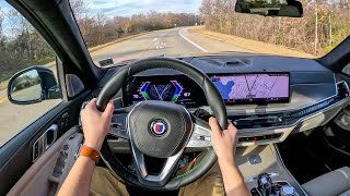 2023 BMW Alpina XB7 — Driving The 180mph 7Seater SUV [upl. by Derman631]