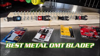 Best Oscillating MultiTool Blades For Metal  Milwaukee Diablo DeWalt Bosch [upl. by Katt]