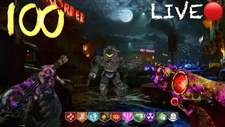 BLACK OPS COLD WAR ZOMBIES MAUER DER TOTEN ROUND 100 SOLO BLACK OPS 6 ZOMBIES HYPE RoadTo200Subs [upl. by Dena223]