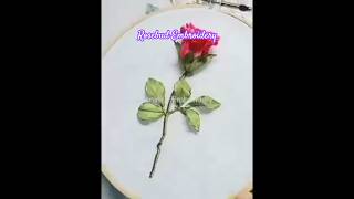 Rosebud Ribbon Embroidery Tutorial [upl. by Avon41]