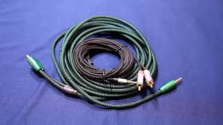 143 vs 3 RCA to 35mm Cable Comparison Vintage Audio Review Episode 99 [upl. by Sarad]