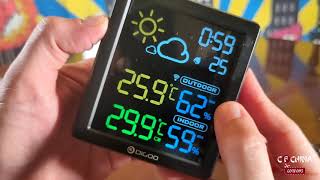 DIGOO DG8647 Weather Station  greek unboxing [upl. by Lauber]