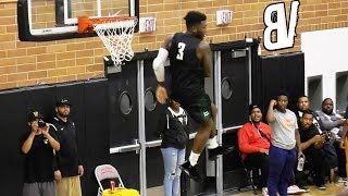 Nate Robinson Catches Off The BACKBOARD OOP At The Drew League [upl. by Hsaniva672]