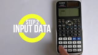 Casio Classwiz FX 991EX Linear Interpolation Step by Step Tutorial [upl. by Ailliw]