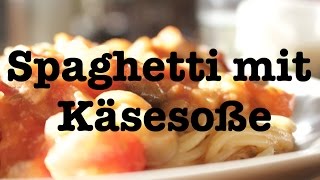 Spaghetti mit Käsesoße GetHealthyWithMe [upl. by Adlesirk]