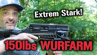 150 lbs Bogen mit Steambow Tactical  Teil 2 [upl. by Auqinimod]