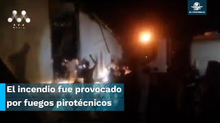 Tragedia incendio en una boda causa al menos 100 muertos y 150 heridos [upl. by Analos214]