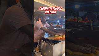 EPIC Pav Bhaji Chowpatty Taste Test pallavisaini streetfoodindia ytshorts [upl. by Fredek]