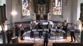 William Byrd  The Earl of Oxfords March  Hanover Trombone Class conducted by Jonas Bylund [upl. by Guilbert316]