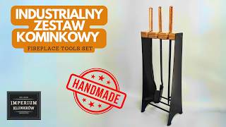 Zrobiłem ZESTAW do KOMINKA DIY  Making Handmade Industrial Fireplace Tools Set [upl. by Erait268]