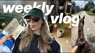 über die Heimat Hausarbeit schreiben amp Blueberry Matcha 🫐 I weekly vlog I Hanna Marie [upl. by Beitch]