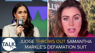 Meghan Markle Defeats HalfSister Samantha In US Defamation Case  Kinsey Schofield [upl. by Eelynnhoj]