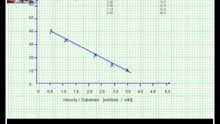 Eadie Hofstee plot data analysis [upl. by Abelard]