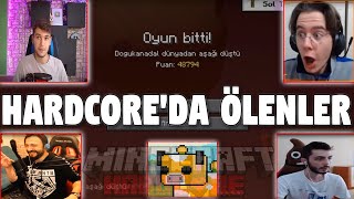 Minecraft Hardcoreda Ölen Youtuberların Tepkileri  Üzücü Anlar AdalLuser Ve Dahası [upl. by Dickson805]