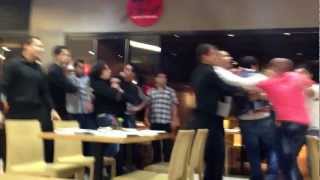 Fighting in Le Mall Dbayye  Lebanon [upl. by Gervais]