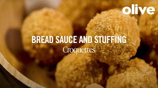 How to make Bread sauce and stuffing croquettes [upl. by Yrral]