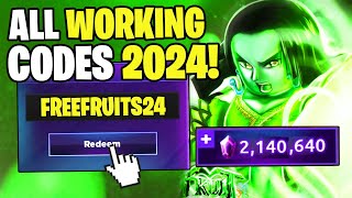 NEW ALL WORKING CODES FOR FRUIT BATTLEGROUNDS IN 2024 MARCH ROBLOX FRUIT BATTLEGROUNDS CODES [upl. by Angadresma]