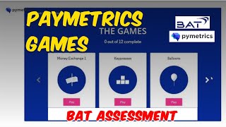 Paymetrics Games for BAT Assessment । All Hidden Tips । A2Z Life Hacks [upl. by Rosa442]