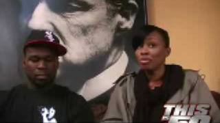 50 Cent Interviews and Shops with Rick Ross Baby Momma [upl. by Nelak728]