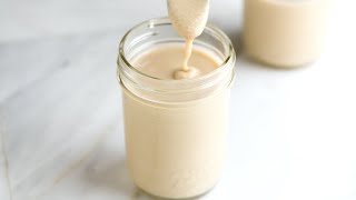 Easy Tahini Recipe [upl. by Ahsiuqat]