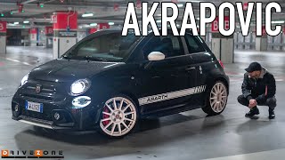 AKRAPOVIC contro TUTTI  Abarth 595 Esseesse 2020 [upl. by Maddis]