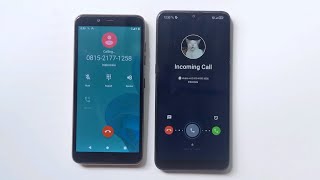 Alcatel 1S VS Geniora Gen 1 incoming call  outgoing callAndroid 910 [upl. by Sunev160]