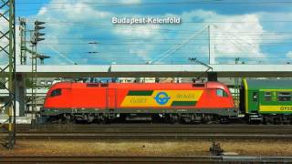 ÖBB 1116 and MÁVGySEV 1047 class locomotives  Taurusok 1047esek és ami köztük van [upl. by Konstantine440]