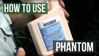 Phantom Insecticide How To Mix and Apply Solutions Self Chem [upl. by Thain]