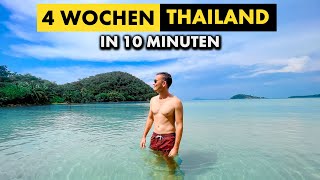 Thailand REISEROUTE UNTOURISTISCH – Das wahre Thailand – 4 WOCHEN Thailand in 10 Minuten Reisedoku [upl. by Lagiba516]