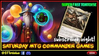 SUBSCRIBER MTG COMMANDER NIGHT Thraximundar live gaming mtg [upl. by Eenaej]