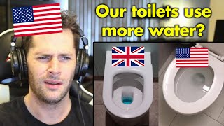 American Things That Really Surprise Brits  American Reacts [upl. by Wettam]