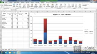 Microsoft Excel 2010  Histogrammes E15 [upl. by Nimajeb93]