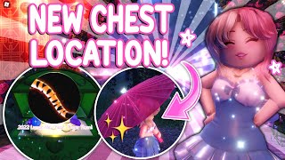 HOW TO GET TIGER TAIL CHEST LOCATION amp NEW PARASOL EASY GUIDE Royale High Tea Spill NEW Updates [upl. by Aikem]