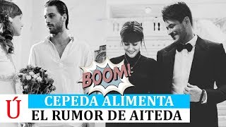 Cepeda alimenta el rumor de una relación con Aitana parece que va a llover [upl. by Saffian]