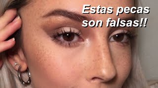 COMO HACER PECAS FALSAS CON MAQUILLAJE 3 formas de pecas naturales con productos que ya tienes [upl. by Namref]