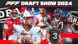 PFF NFL Draft Show 2024 Night Two Rounds 2 amp 3  PFF NFL Draft 2024 [upl. by Waiter241]