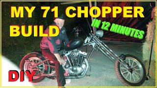 71 CHOPPER BUILD Aka quotThe Rat Bikequot got in The Horse Magazine [upl. by Rapsag]