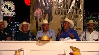 ¡¡RUEDA DE PRENSA Cabalgata Tuzantla Guerrero 23 Diciembre 2019 [upl. by Ayom]