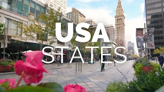 14 Best States to Visit in the USA  Travel Video [upl. by Bondy]