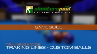 Training Mode  Custom Place Balls  Traking Lines [upl. by Elorak283]