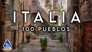 100 Pueblos Más Hermosos de Italia  Guía de Viaje en 4K [upl. by Fogg867]