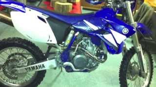 YAMAHA WR 450 F 2003 first start up [upl. by Florina]