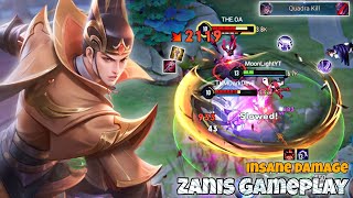 Zanis Jungle Pro Gameplay  Best Build High Damage  Arena of Valor Liên Quân mobile CoT [upl. by Acired182]