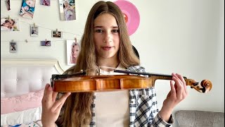 Choosing my new violin  Karolina Protsenko [upl. by Rediah]