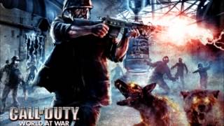 Call of Duty World at War Burning Hellride Hidden Dog Theme Custom [upl. by Gerg]