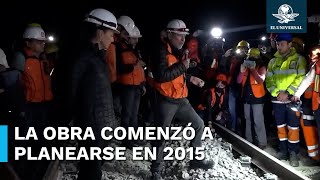 A 9 años de iniciar ampliación de la Línea 12 del Metro lleva 52 de avance Gobierno [upl. by Warfourd394]