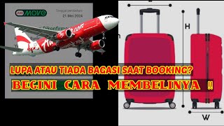 CARA TAMBAH BAGASI AIRASIA Secara ONLINE bagasi airasia [upl. by Augy207]