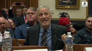 Jon Stewart slams Congress over benefits for 911 first responders [upl. by Kin]